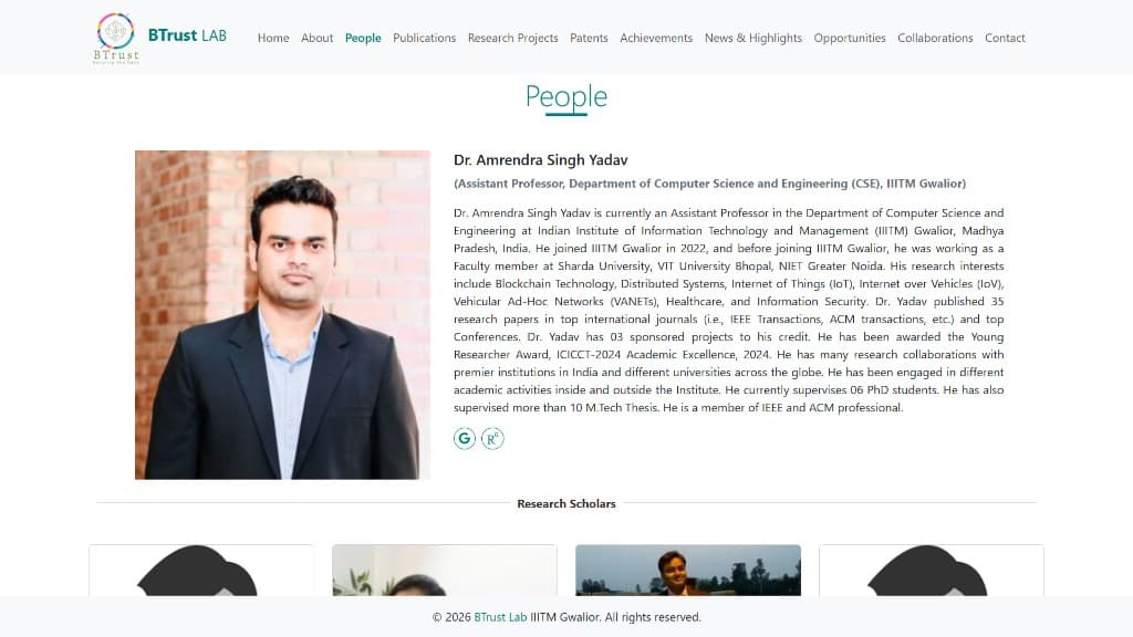 Dr. Amrendra Singh Yadav